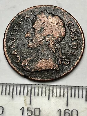 1674 Charles II Copper Farthing (E605) • £25