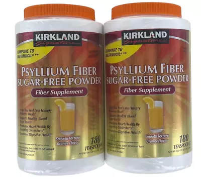 Kirkland Natural Sugar Free Psyllium Fiber 360 Doses .Campare To Metamucil • $47.99