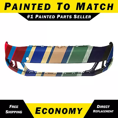 NEW Painted To Match Front Bumper Cover For 2011-2014 Volkswagen VW Jetta 11-14 • $330.99