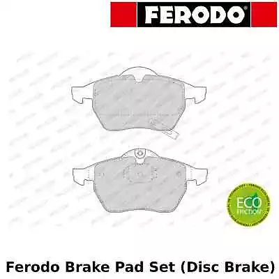 Ferodo Brake Pad Set - Front - Fits Vauxhall Astra Zafira Saab 9 3 Opel Astra • £35.03