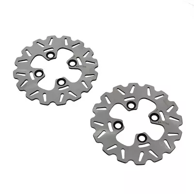 Yamaha YFZ450 ATV 4 Wheeler 2004 - 22 Front Race Brake Rotor Disc Set (pair) • $66