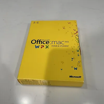 Microsoft Office 2011 Home And Student (Retail) (1 Copies) - Full Version For M… • $59.99