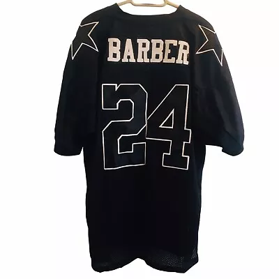 NFL Throwback BLACK Dallas Cowboys Marion Barber Jersey Men's Size 54 Reebok • $59.99