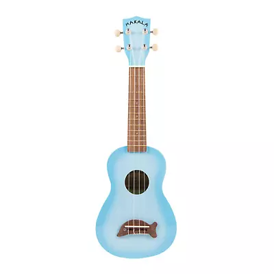 Makala Dolphin Light Blue Burst Soprano Ukulele • $59.99