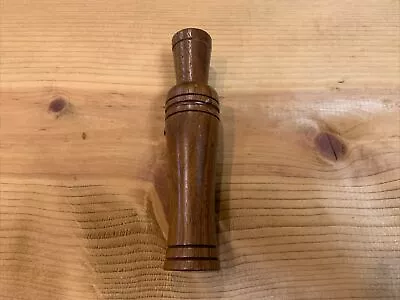 Vintage P.S. OLT Co. Pekin Ill Model 77 Wood Goose Call     *(Missing Sticker) • $30