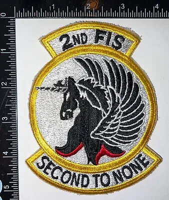 $18 • Buy Cold War US Air Force USAF 2nd FIS Fighter Interceptor Squadron Patch