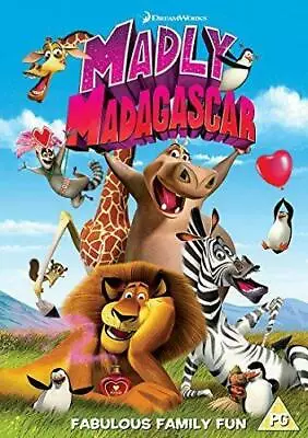 Madly Madagascar DVD Children's & Family (2014) David Soren Quality Guaranteed • £1.96