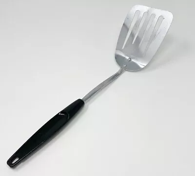 Vintage Foley 4 Slotted Spatula Chrome Plated Curved Angled USA Retro • $7.99