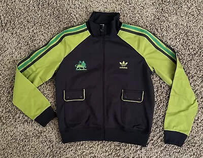 Adidas Jamaica Track Jacket Ladies Size L • £16.06