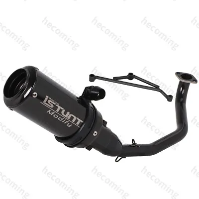 GY6 Exhaust 125cc 150cc Gy6 Scooter Moped ATV Full Exhaust System Exhaust Baffle • $98.38