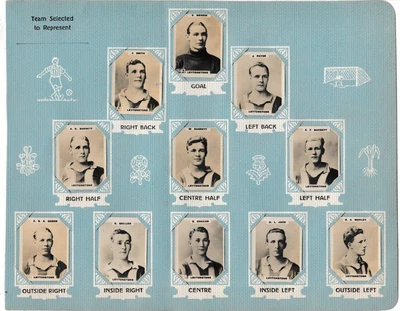 £46 • Buy Phillips (Godfrey) - 'Pinnace Miniatures - Team Sheet' (1922) - Leytonstone Team