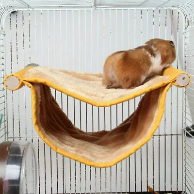 Pet Accessories Hanging Mouse Swing Rat Cage Bed Hammock Toy Hamster • $15.39