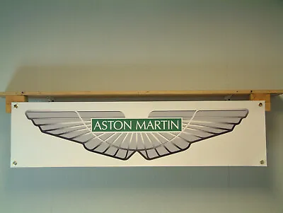 Aston Martin Banner Car Workshop Garage Pvc Sign • $18.53