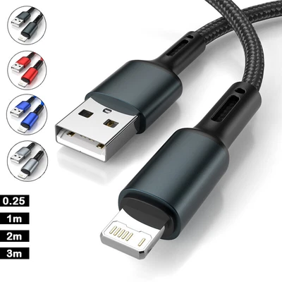 $7.26 • Buy Fast Charging Cable For IPhone 11 12 13 14 Pro X XR 7 8 6 Plus USB Charger Cord