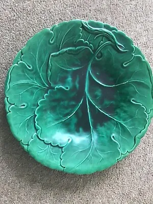 MINTON Cabbage Leaf Plate Slightly Marked But Still Lovely • £12.50