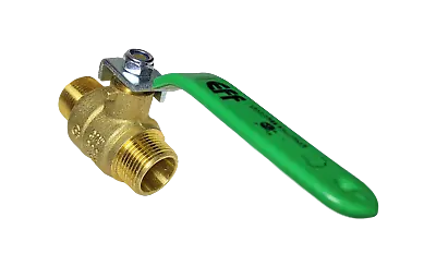 1 Pc. 3/4  Male Ball Valve Lead Free Brass Full Port 600 Wog-water Oil Gas • $8.99