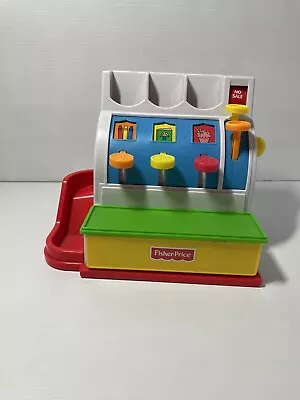 Fisher Price Vintage Toy Cash Register Pretend Play Kids 1994 - No Coins • $20.99