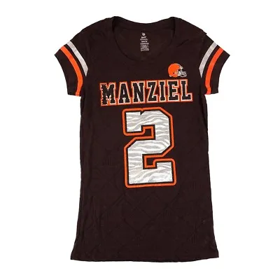 Johnny Manziel NFL Cleveland Browns Player Jersey T-Shirt Youth Girls (XS-XL) • $5.99