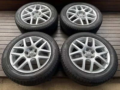 16  GENUINE VOLKSWAGEN GOLF GTI MK4 Wheels & 99% 205/55R16 5x100 BORA BEETLE • $999