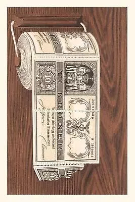 Vintage Journal Danish Money As Toilet Paper By Found Image Press (English) Pape • $18.85