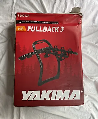 YAKIMA FullBack 3 Premium Trunk Strap Bike Rack For Cars SUVs And More - 3 Bike • $199.99