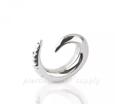 2G Grooved Edged Spiral Taper 316L Surgical Steel Ear Stretcher • $8.93