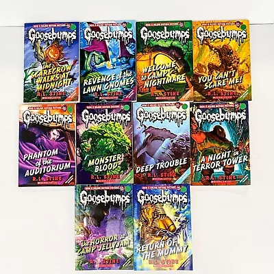 Goosebumps 10x Paperback Books By R.L Stine • $29.90