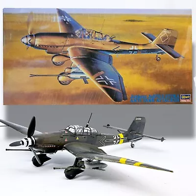 Hasegawa 1/48 Junkers Ju87g-2 Stuka Anti Tank Attacker Kit • $50.99