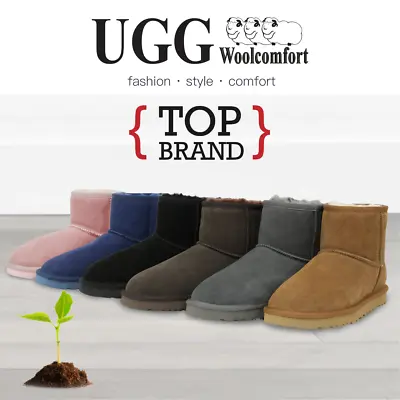 $54 • Buy 2022 Woolcomfort UGG Boots Classic Women/Men Mini Premium Australian Sheepskin