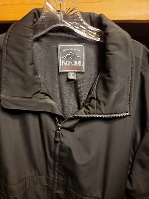 $8 • Buy Pacific Trail Herrington Mens Black Full Zip Jacket Coat - Size M
