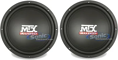 2) MTX AUDIO TN12-04 12  Terminator Series 800W Car Audio Subwoofer Package • $129.90