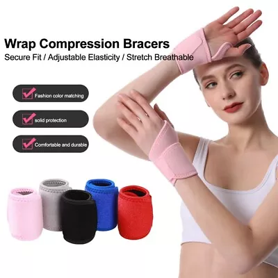 Carpal Tunnel Hand Wrist Brace Compression Wrap Support Arthritis Pain Relief AU • $11.96