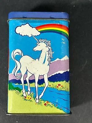 Vintage 1984 Unicorn Playing Cards In Metal Tin • $8