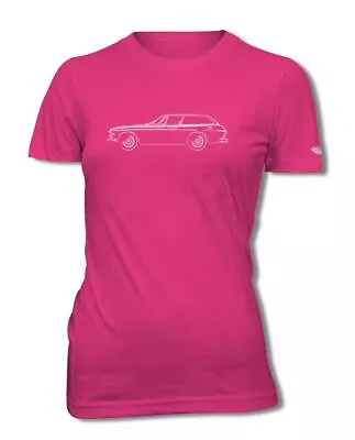 Volvo 1800ES Station Wagon T-Shirt - Women - Side View • $24.90