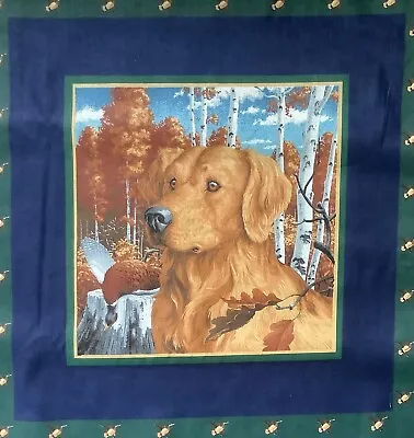 Golden Labrador Cushion Panel • £3.50