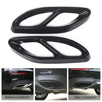 2Pcs For Mercedes-Benz A/B/C/E-Class E W213 C W205 Exhaust Pipe Tip Cover Tool • $35.99