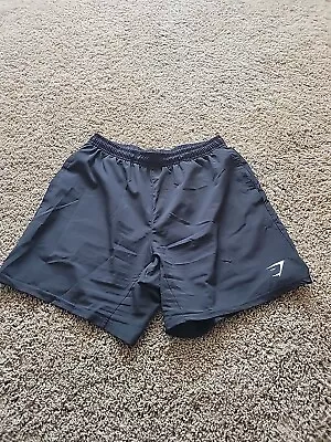 Gymshark Men’s Arrival 7” Shorts BLACK Athletic Bottoms Unlined Medium NWOT M  • $19.95