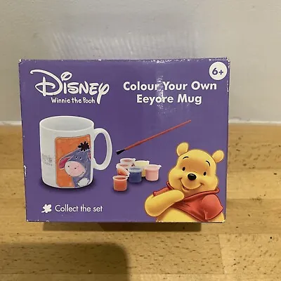 Colour Your Own Eeyore Mug - Disney - Ages 6+ - Disney Winnie The Pooh • £12