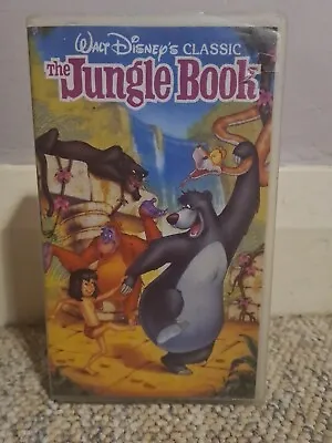 Disney Rare Vhs Black Diamond Jungle Book Vhs First Edition Very Rare Vhs Htf • $499