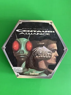 $225 • Buy Centauri Alliance RPG Game By Broderbund For Apple II+, IIe, IIc, IIgs 1989