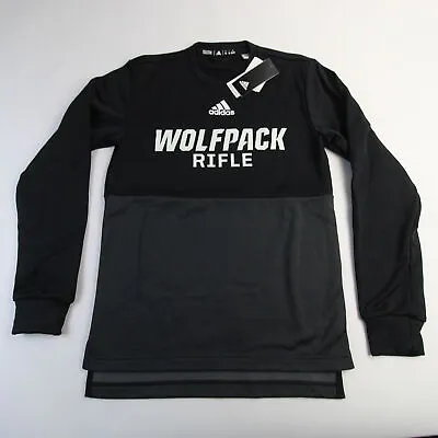 $18 • Buy NC State Wolfpack Adidas Aeroready Sweatshirt Men's Black New