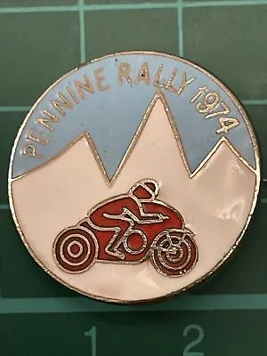 Pennine Rally 1974 Motorcycle Biker Ace Cafe Racer Rocker • £8