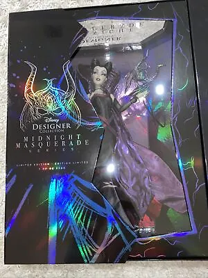 Maleficent Midnight Masquerade Disney Designer Doll Limited Edition (New In Box) • $225