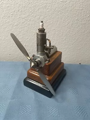 VERY RARE VINTAGE GAS SPARK IGNITION MODEL AIRPLANE ENGINE WTANK Unknown Maker • $107.50