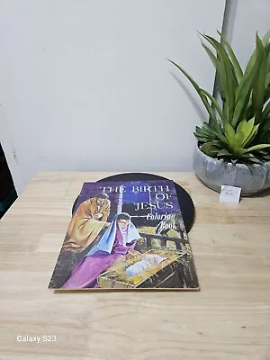 Vintage 1968 The Birth Of Jesus Coloring Book Unused Bethany Fellowship UNUSED • $14.99