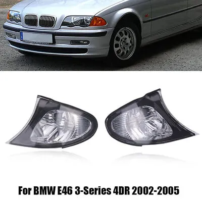 2x Corner Marker Parking Light Turn Signal For BMW 3-Series E46 02-05 325i 325xi • $34.99