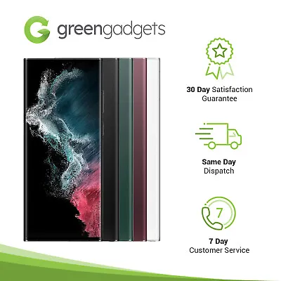 Samsung Galaxy S22 Ultra 5G 128GB 256GB 512GB Black Green Red White - Good Condi • $759