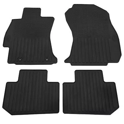 NEW 2014-2018 Subaru Forester All Weather Floor Mats Black Rubber OEM J501SSG200 • $78.82