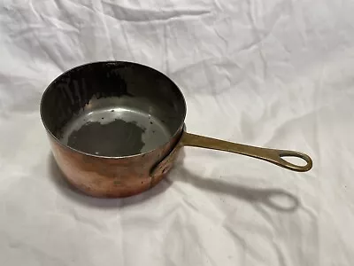 Vintage Bazar Francais New York 666 Copper Pot No. 10 • $25