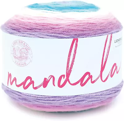 Mandala Yarn Multicolor Yarn For Crocheting And Knitting Craft Yarn Liger 17 • $21.77